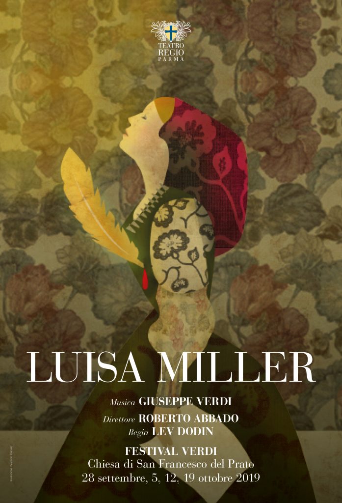 Poster Luisa Miller Teatro Regio Di Parma