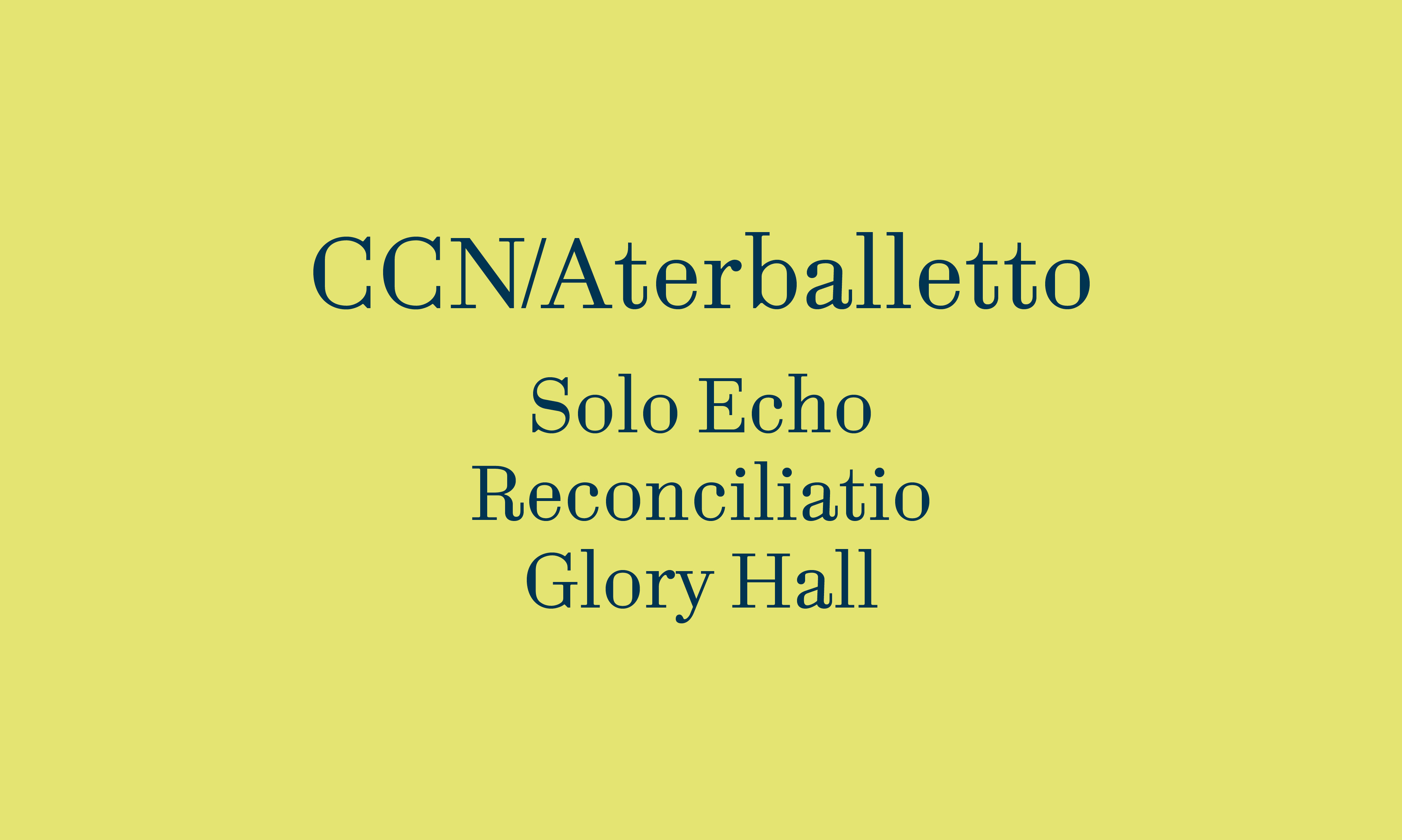 CCN/ATERBALLETTO